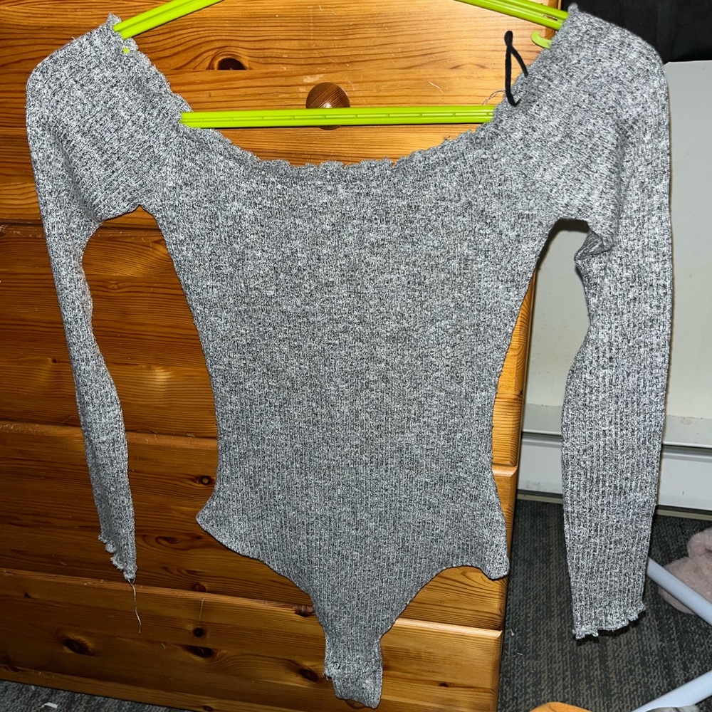 garage off shoulder bodysuit